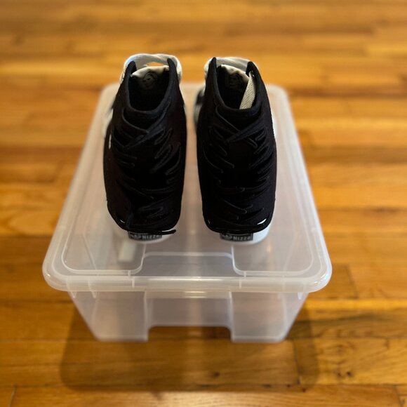 Adidas Jeremy Scott Nizza "Jagged" Black and White (2012), Size 12.5 US - Picture 5 of 6